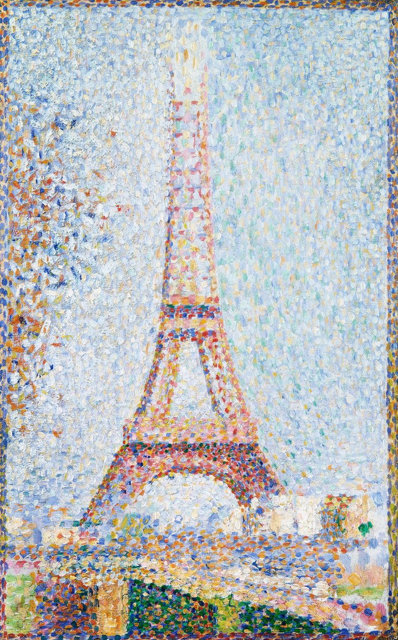 Eiffeltornet av Georges Pierre Seurat