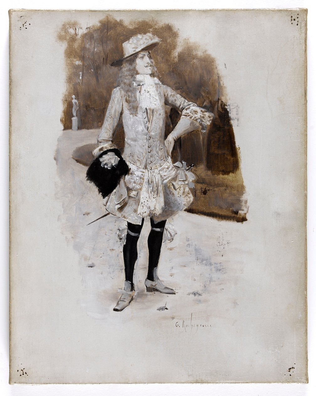 Lord David Dirry-Moir. av Georges Rochegrosse