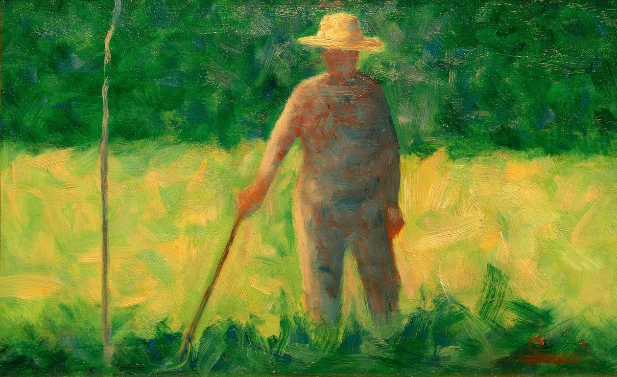 Le Jardinier (trädgårdsmästaren) av Georges Seurat
