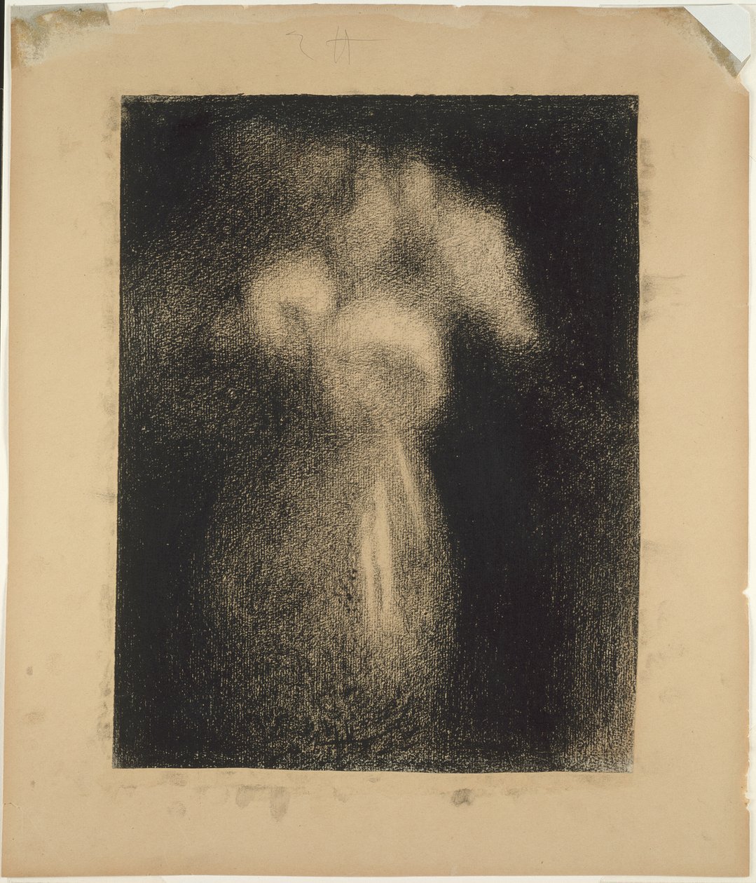 Rosor i en vas av Georges Seurat