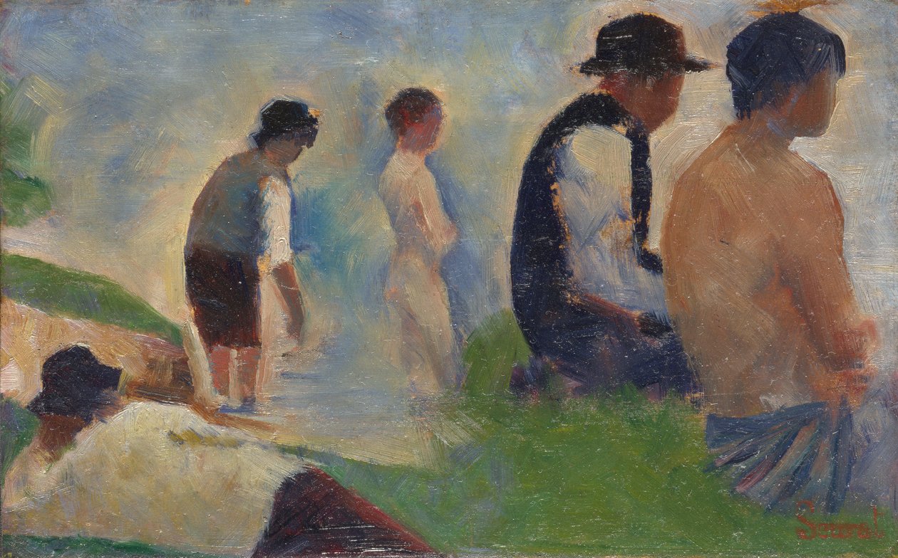 Studie för av Georges Seurat