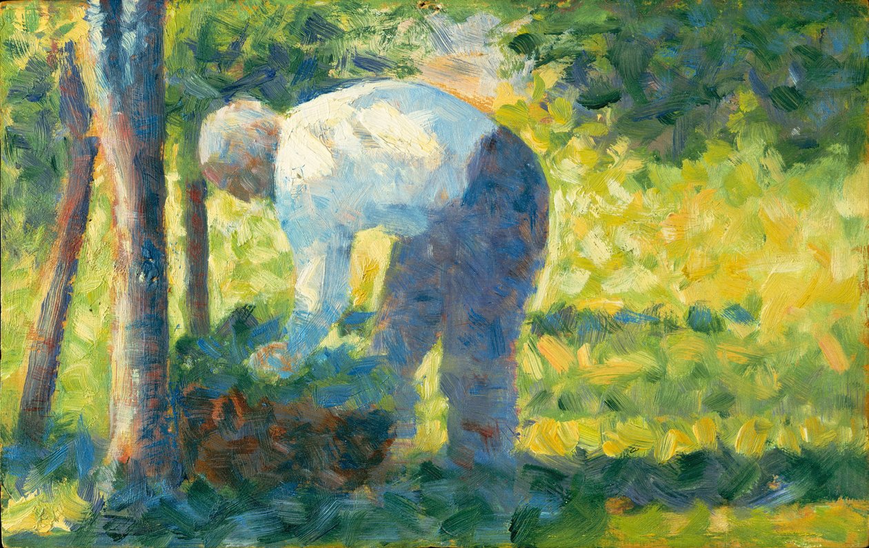 Trädgårdsmästaren, 1882-83 av Georges Seurat
