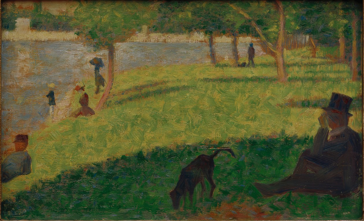 En söndag eftermiddag på La Grande Jatte - Ein Sonntagnachmi av Georges Seurat