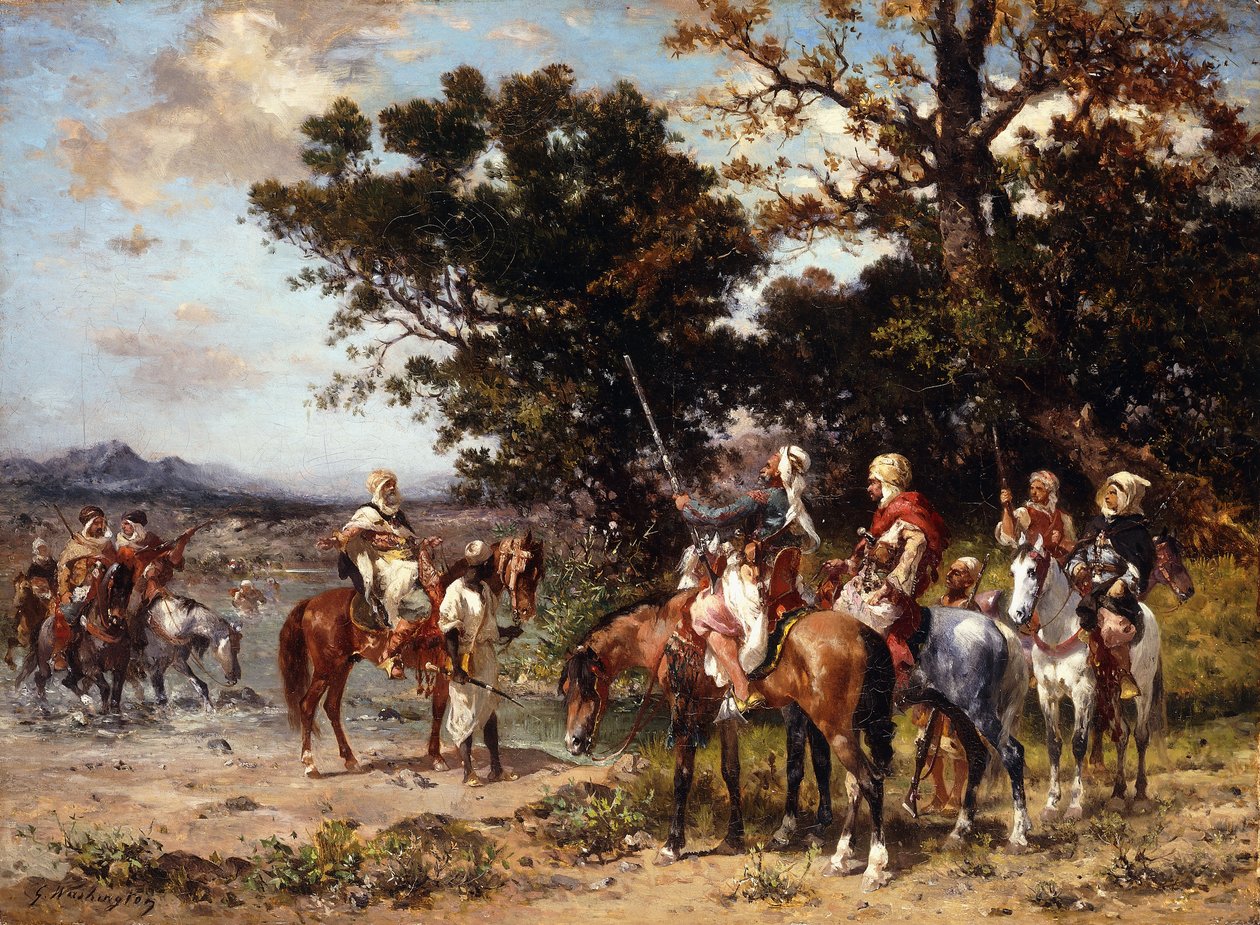 Starten för jakten, av Georges Washington