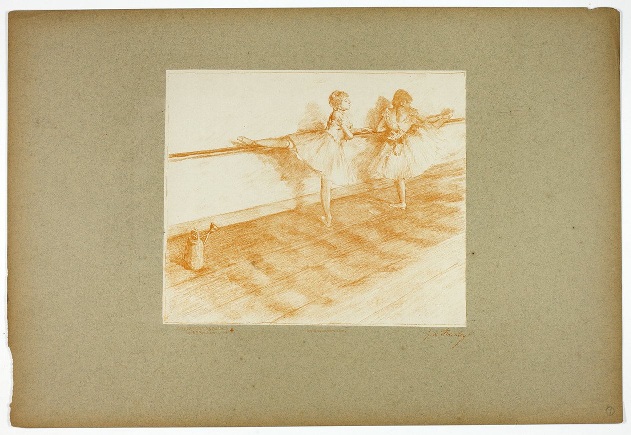 Dansare vid baren av Georges William Thornley