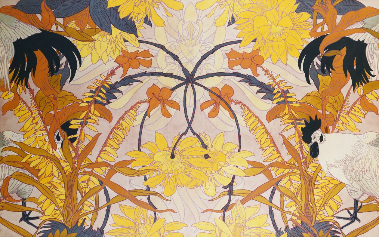 Tuppen; Le Coq av Georges de Feure
