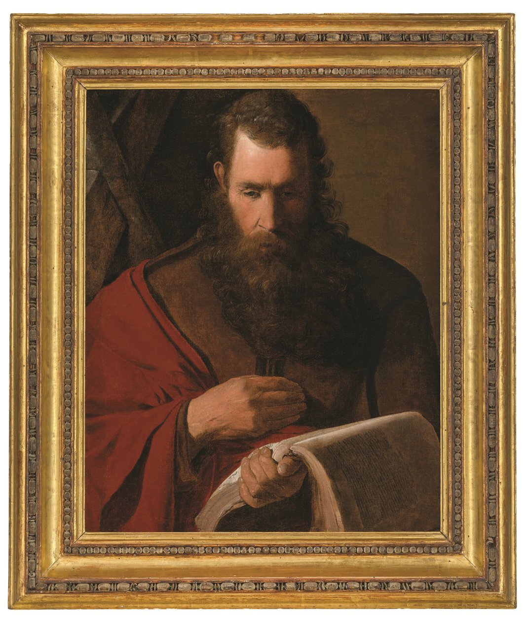 Saint Andrew (olja på duk) av Georges de la Tour
