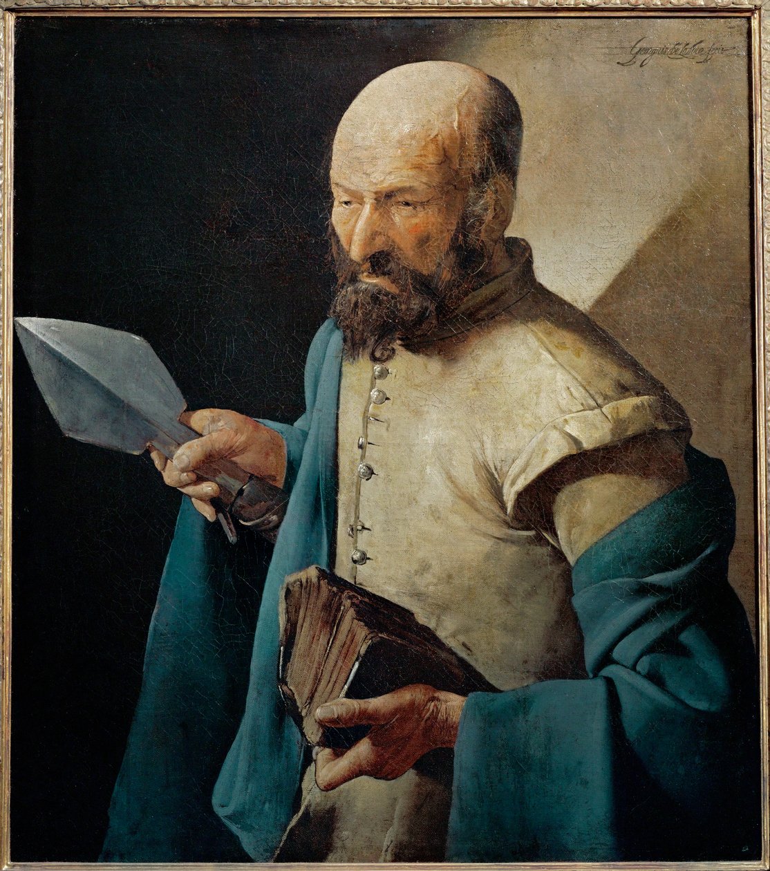 Saint Thomas ... av Georges de La Tour