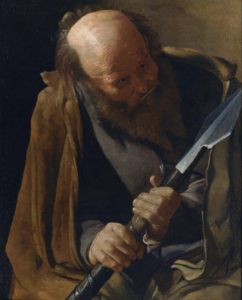 Aposteln Thomas av Georges de La Tour
