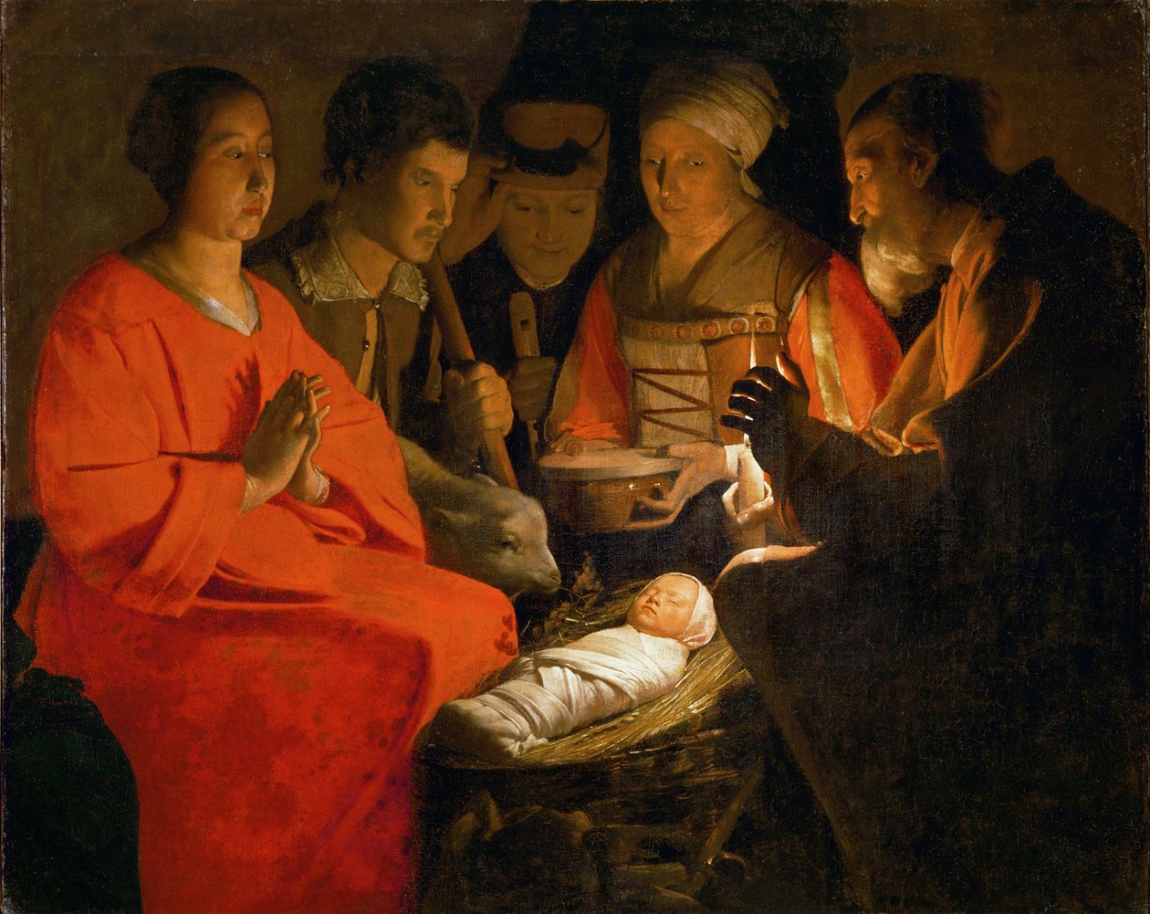 Herdarnas tillbedjan ... av Georges de La Tour