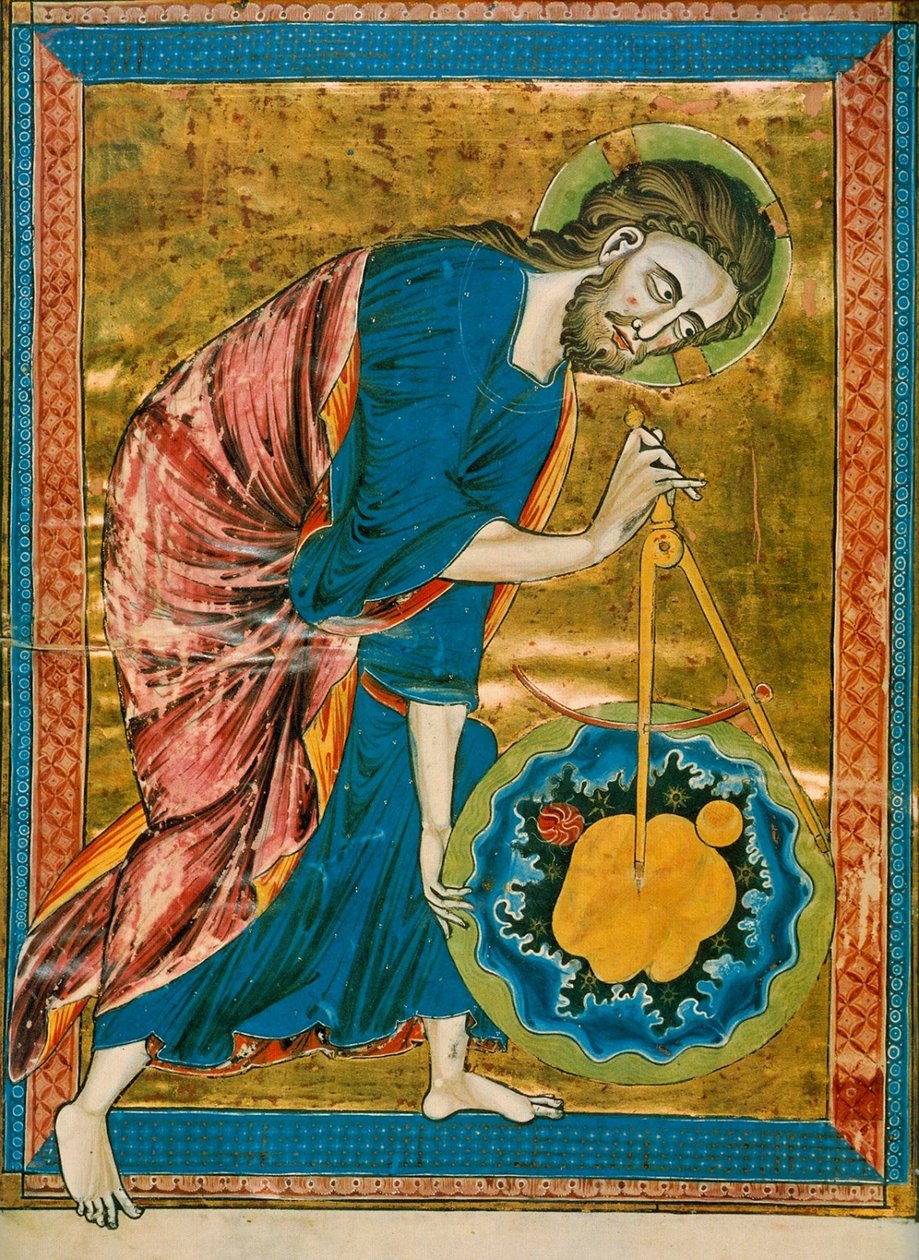 Geometern Gud, Codex Vindobonensis 2554, cirka 1220-1230 (29304249070) av Georgia Levan Ramishvili from Tbilisi