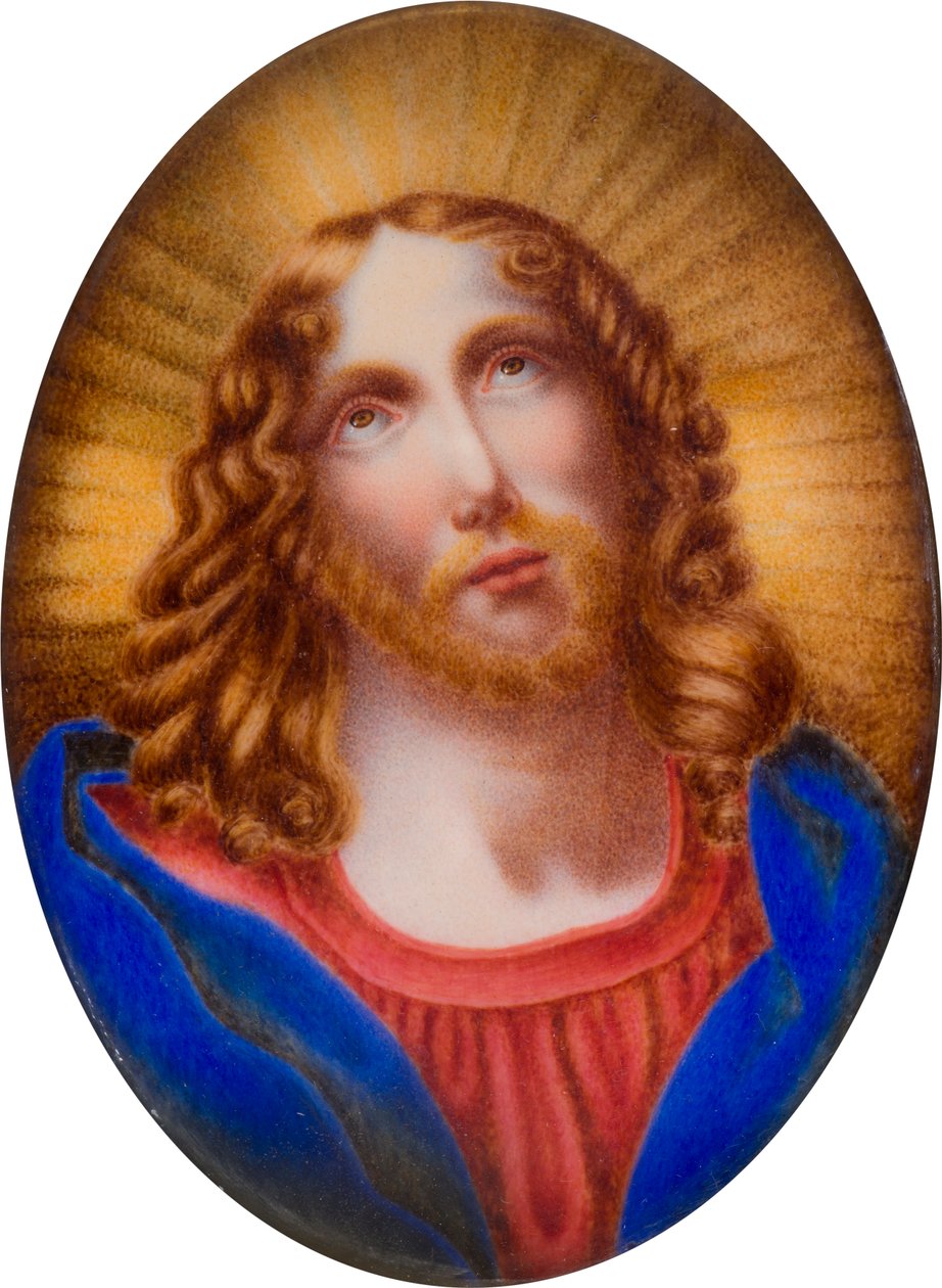 Man of Sorrows: The Saviour, ca 1810-42 (olja på duk) av Georgina Viscountess Newport Moncreiff