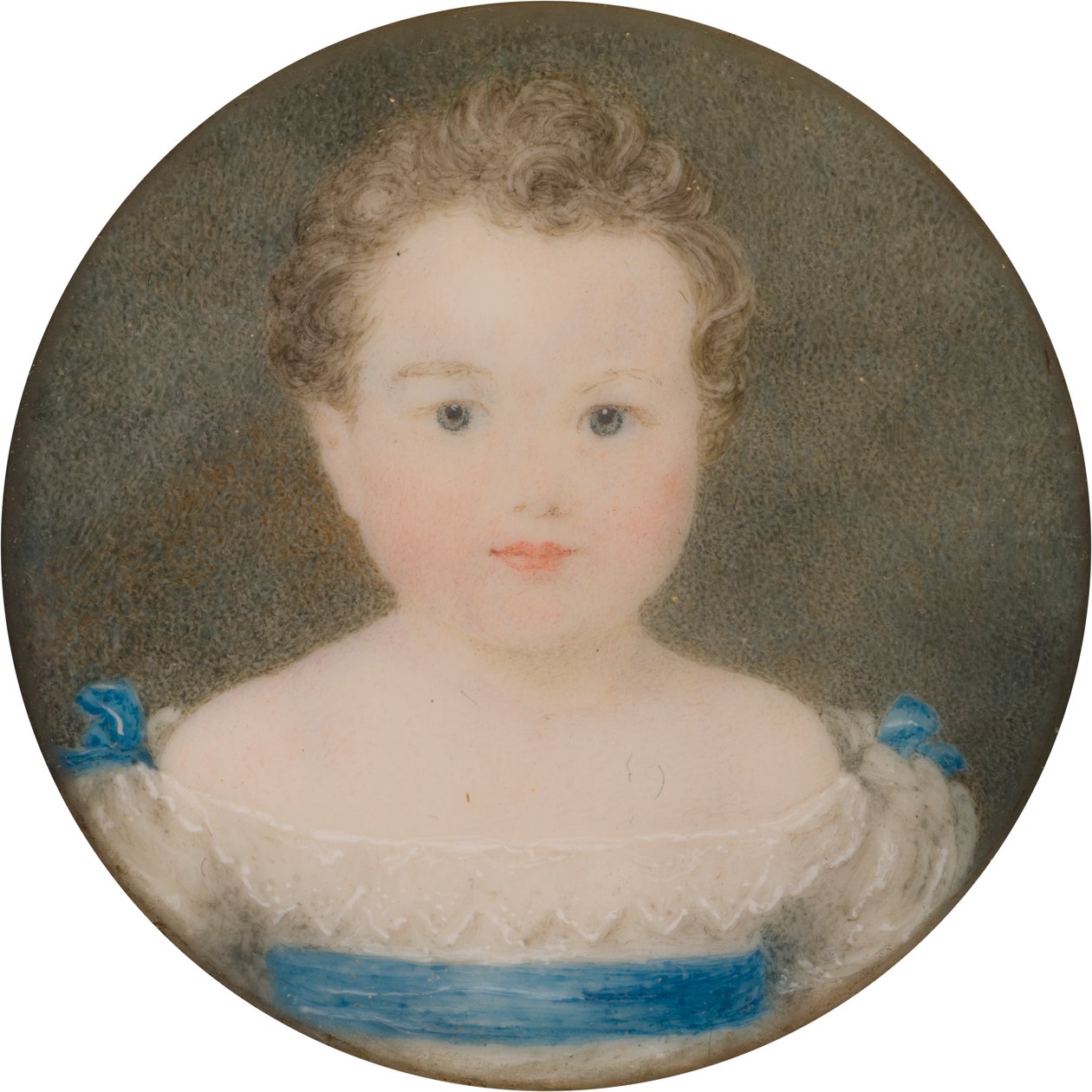Porträtt av Orlando George Charles Bridgeman, efteråt 3:e Earl Bradford, som barn (1819-1898), c.1821-22 (olja och duk) av Georgina Viscountess Newport Moncreiff