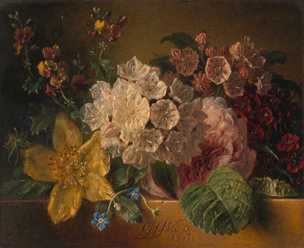 Blommor av Georgius Jacobus Johannes van Os