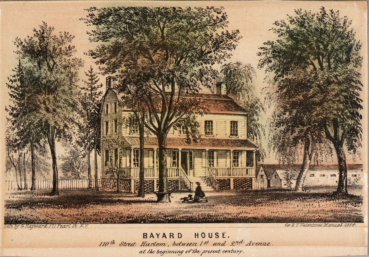 Bayard House, 110th St. Harlem mellan 1st och 2nd Avenue av Gerald Sinclair Hayward