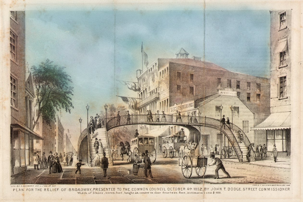 Plan för avlastning av Broadway av Gerald Sinclair Hayward