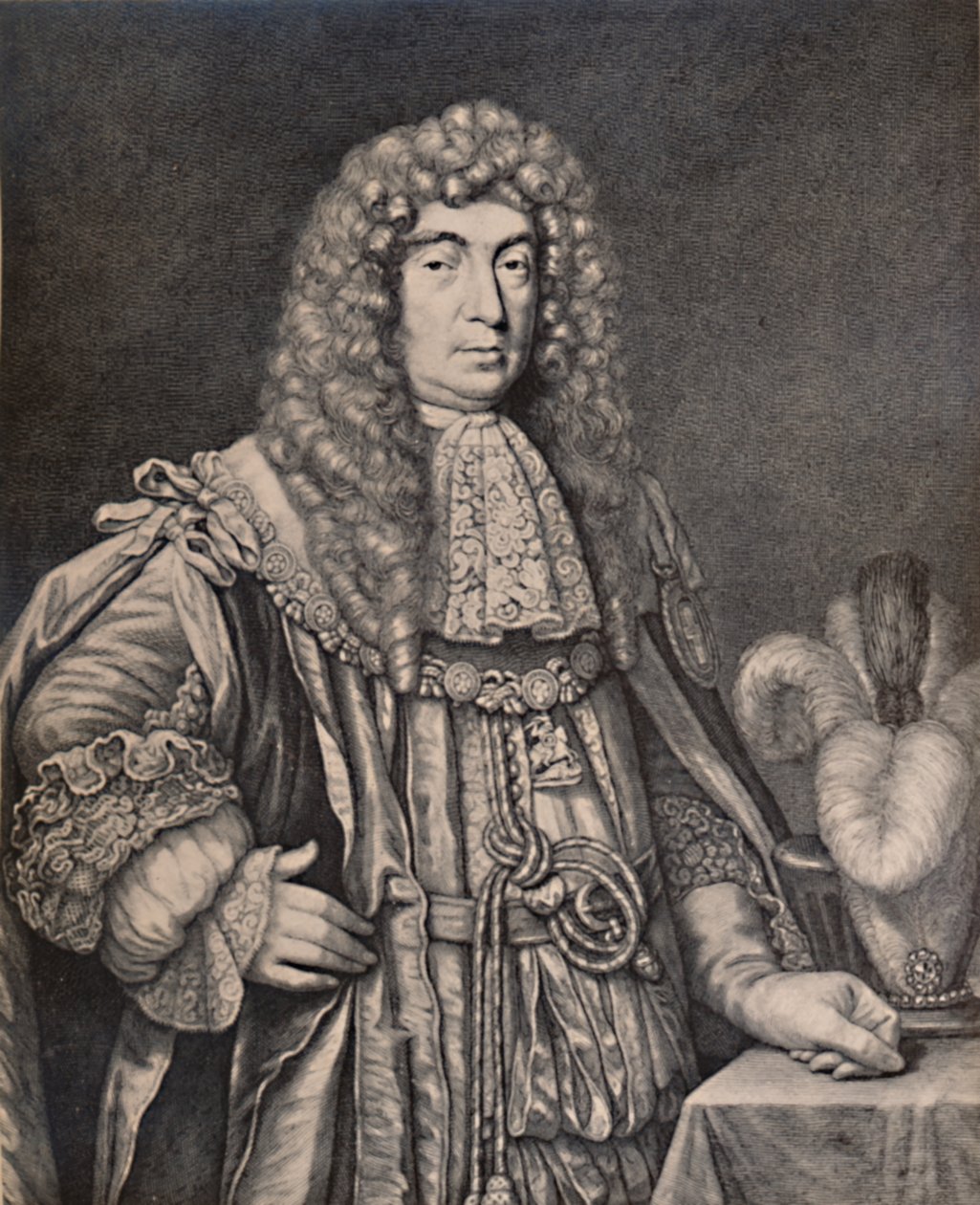 John Maitland, hertig av Lauderdale, skotsk politiker, sent 1600-tal eller tidigt 1700-tal 1894 av Gerald Valck