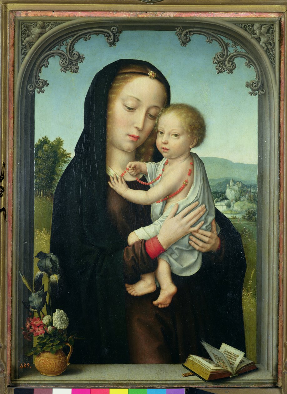 Jungfru och barn av Gerard David