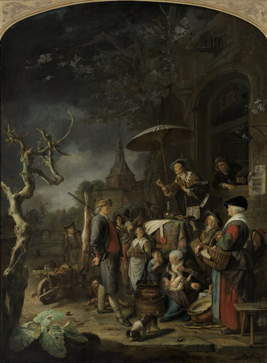 Kvackan av Gerrit Dou