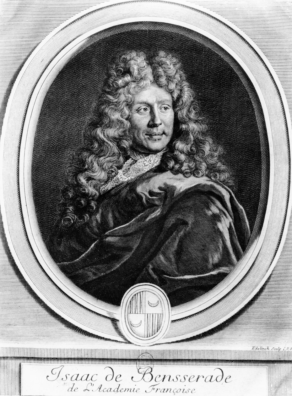 Isaac de Benserade av Gérard Edelinck