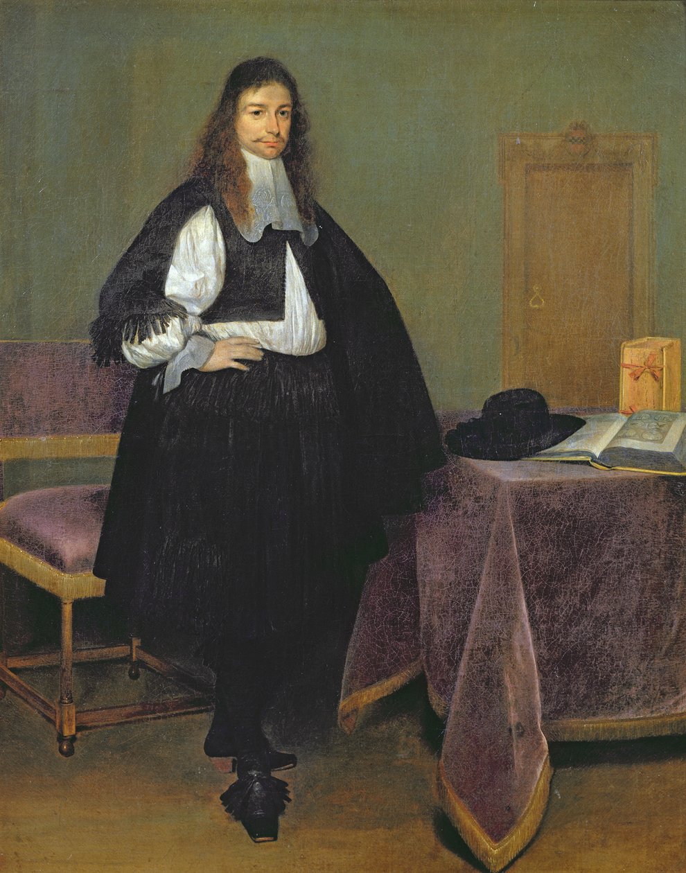 Porträtt av en man, ca 1660 av Gerard ter Borch