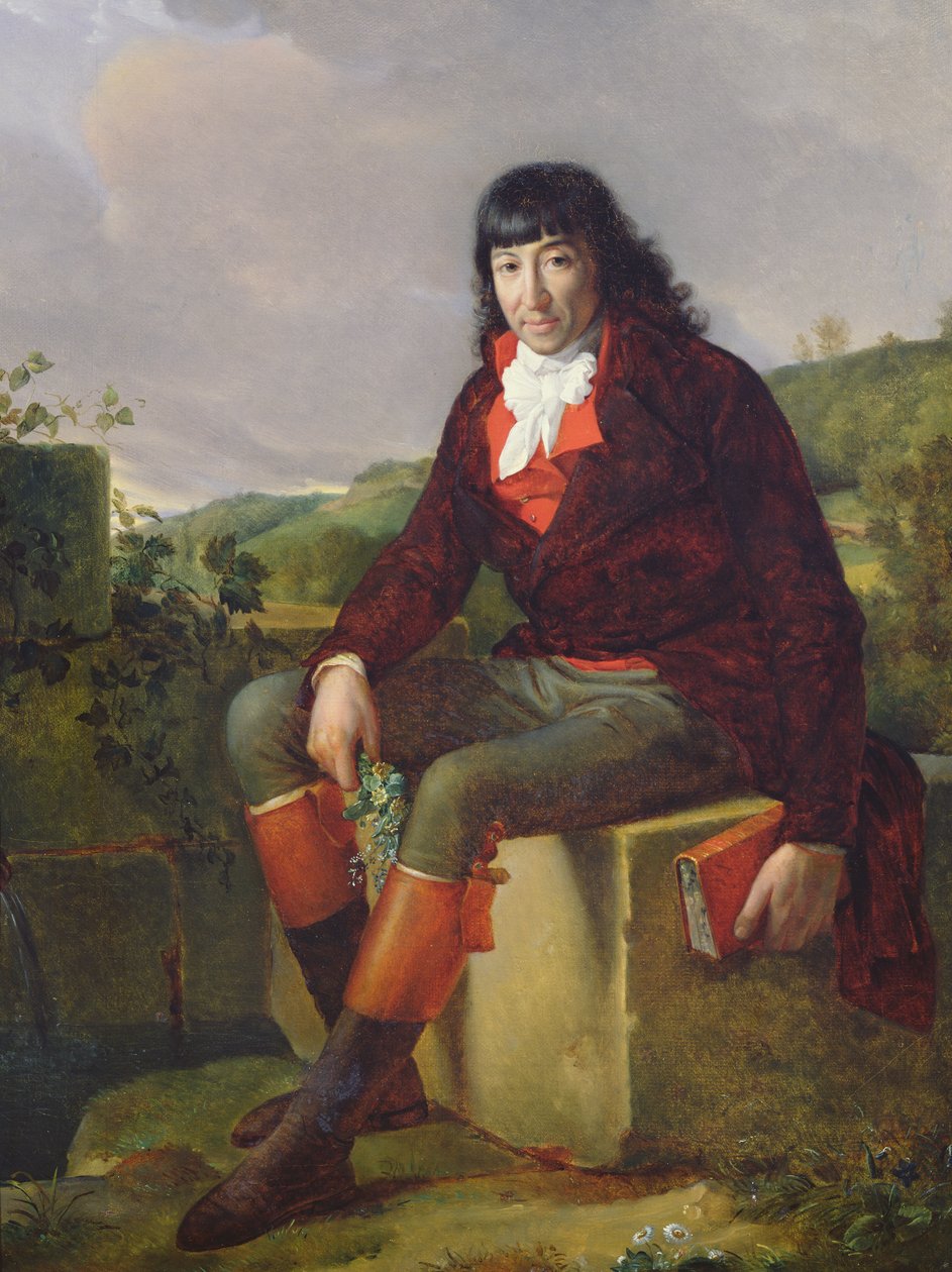 Porträtt av Louis Marie de La Revelliere-Lepeaux (1753-1824) efter ett porträtt av Francois Gerard (1770-1837) av Gerard van Spaendonck