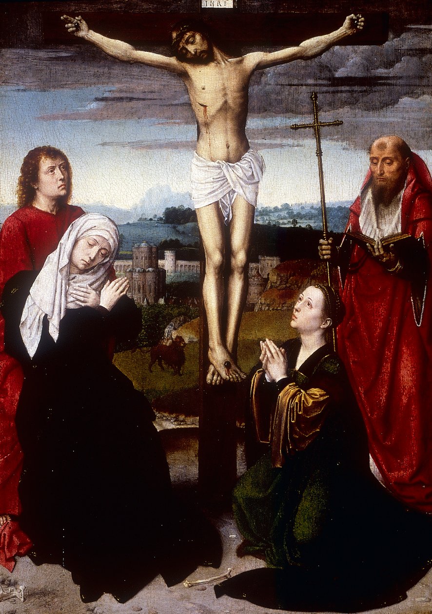 Korsfästelse, tidigt 1500-tal av Gerard David