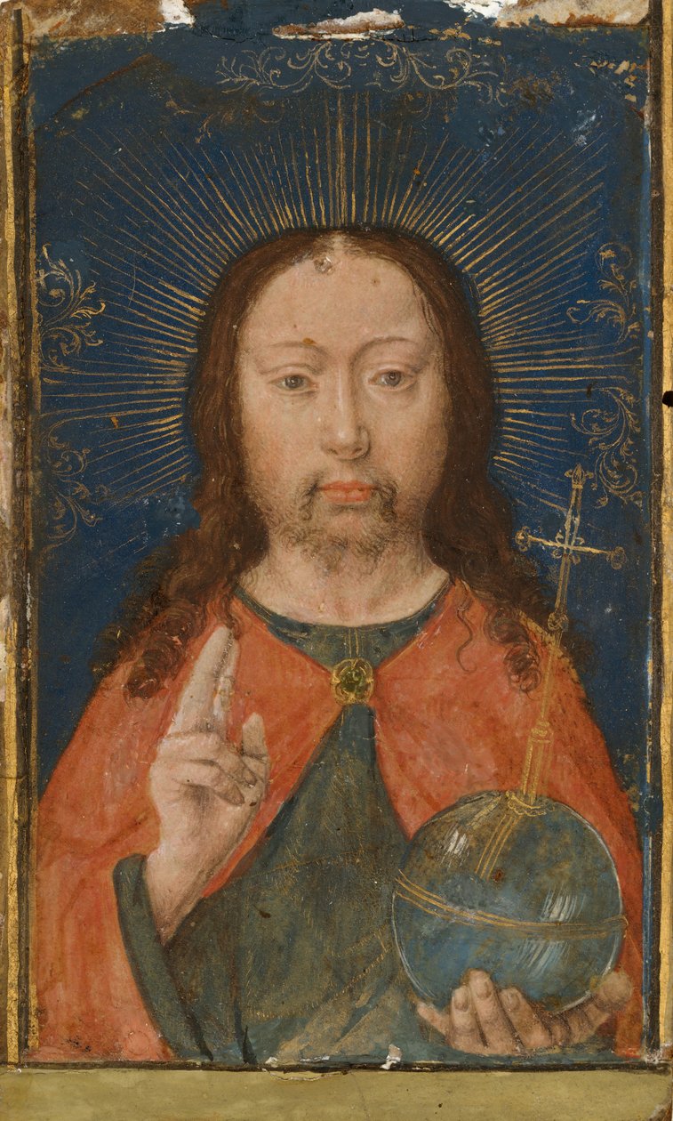 Heligt ansikte, ca. 1485-90. av Gerard David