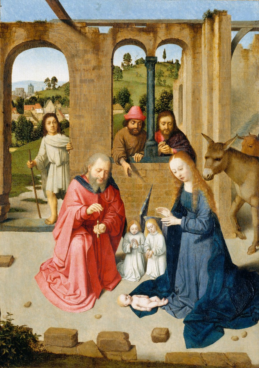 The Nativity, c.1482 av Gerard David