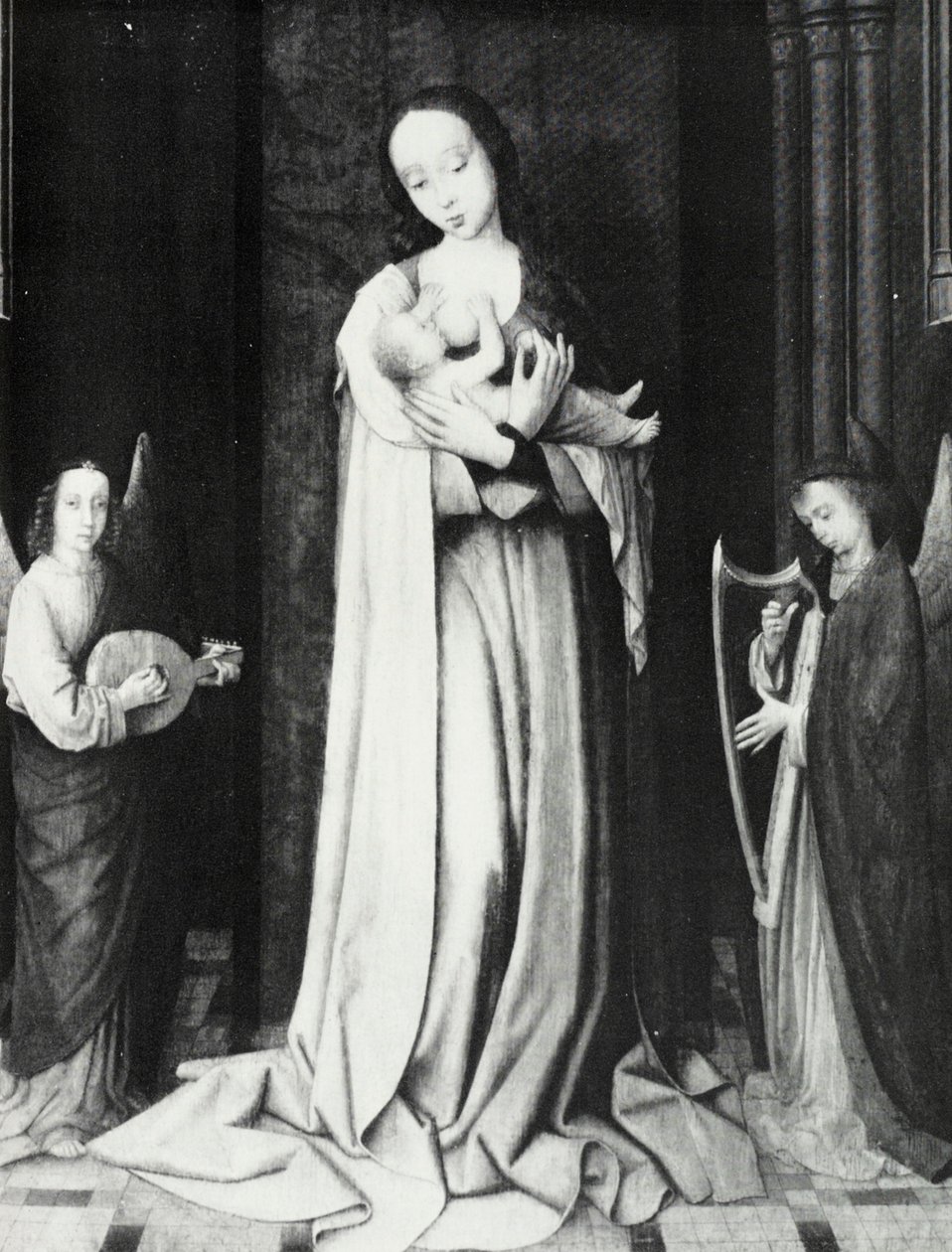 Jungfru i Apsiden av Gerard David