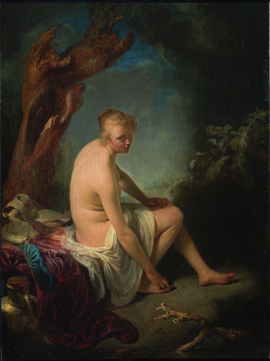 Bather, ca 1662-1665. av Gerrit Dou