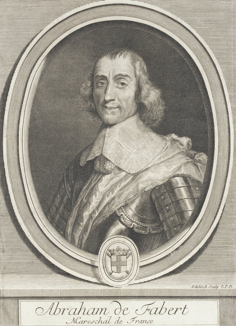 Abraham de Fabert, marskalk av Frankrike av Gérard Edelinck