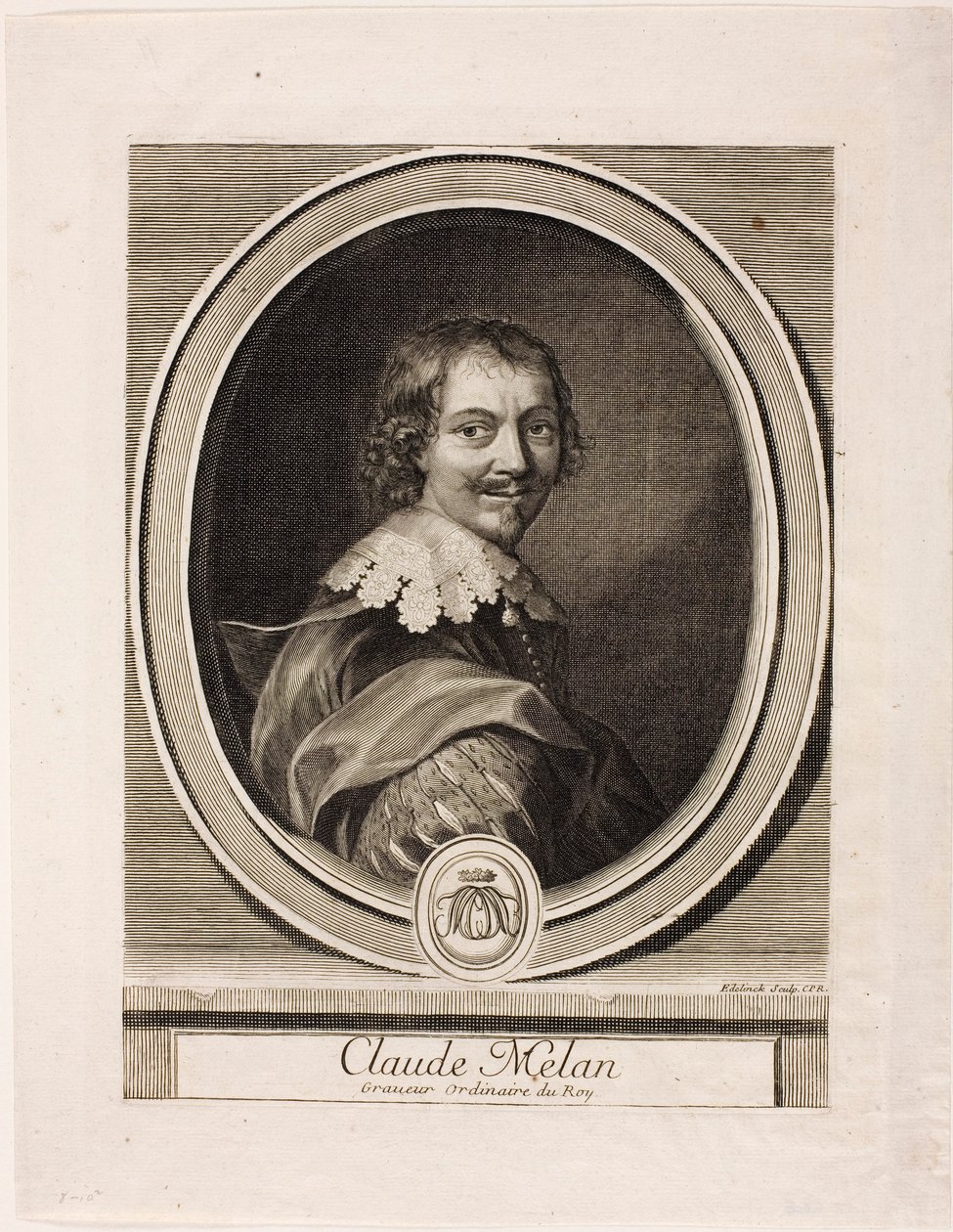 Claude Mellan av Gérard Edelinck