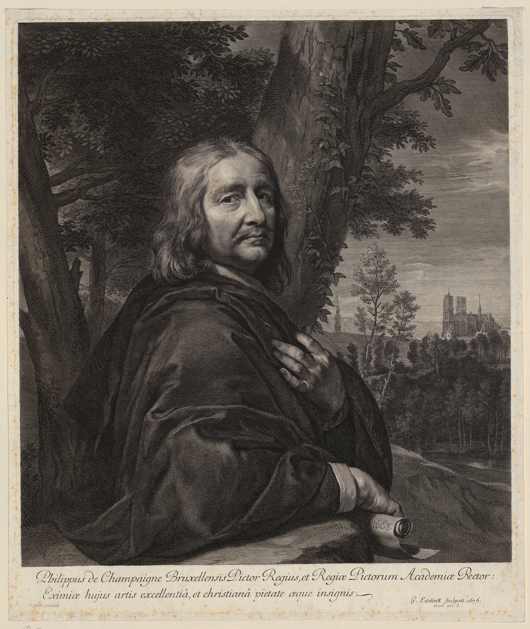 Sankt Franciskus Xavier av Gérard Edelinck