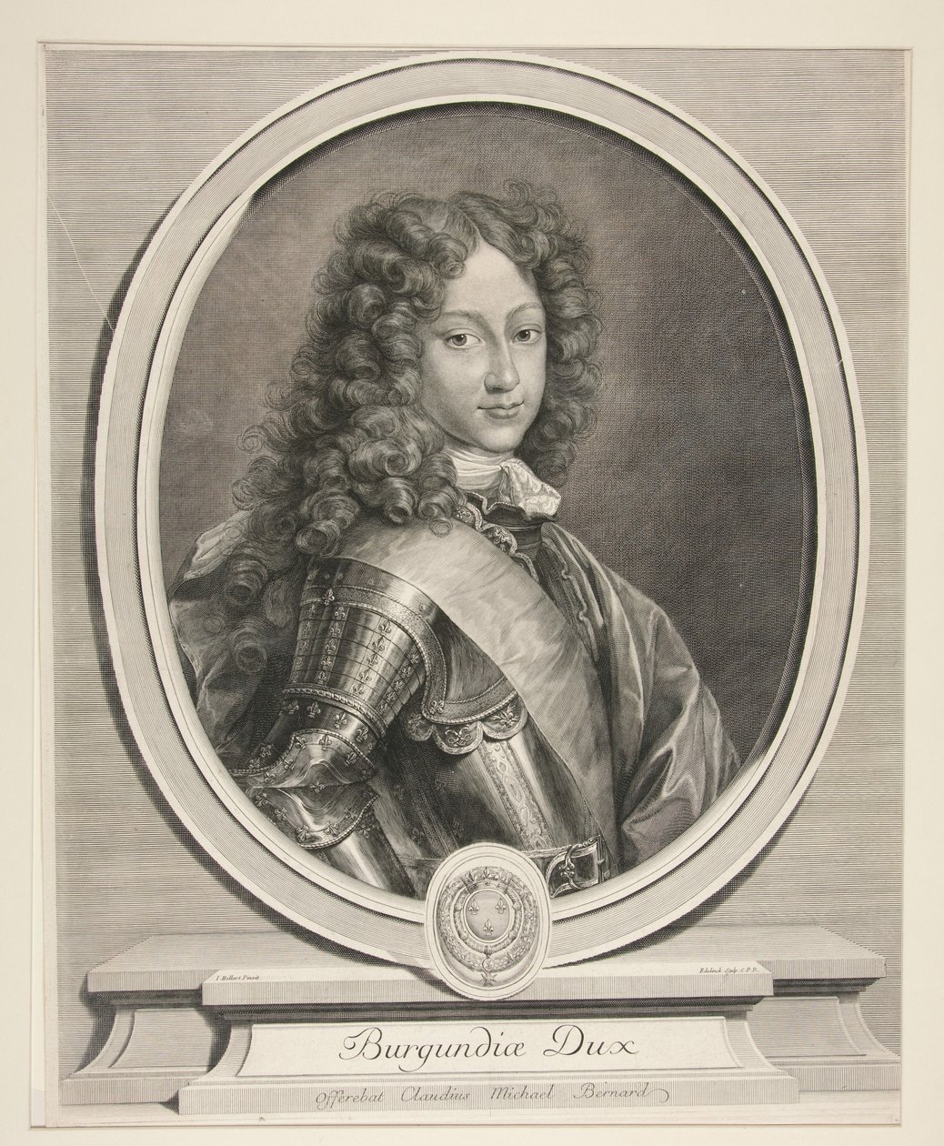 Ludvig, hertig av Burgund (1682–1712) av Gérard Edelinck