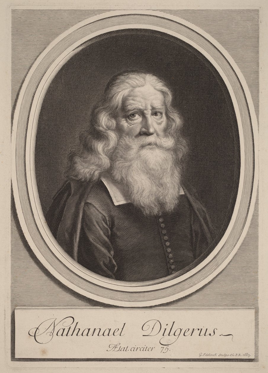 Nathanael Dilgerus av Gérard Edelinck