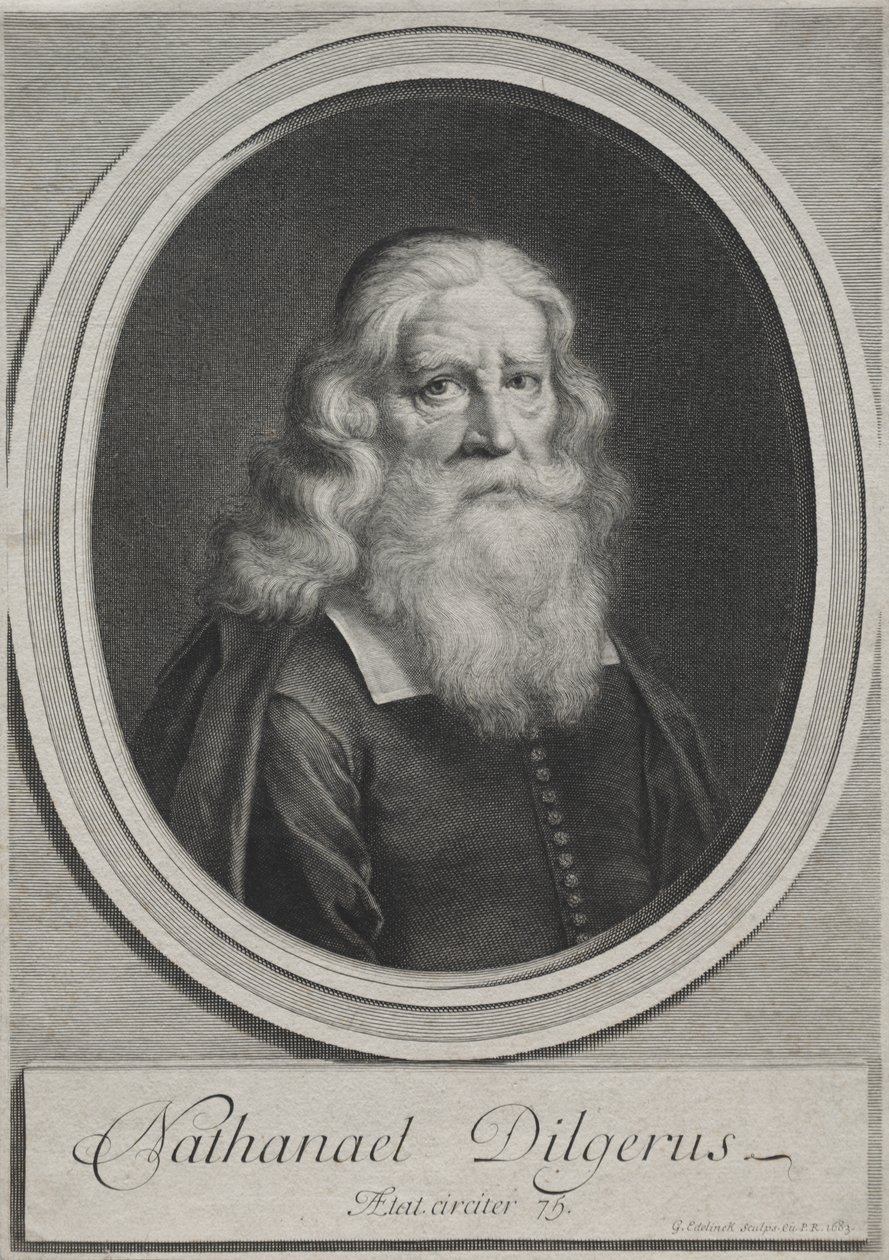 Nathanael Dilgerus, minister i Danzig av Gérard Edelinck