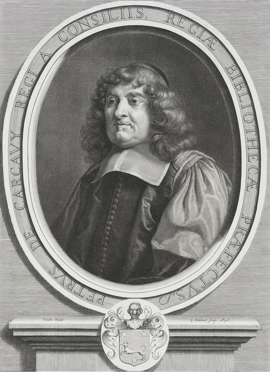 Pierre de Carcavy av Gérard Edelinck