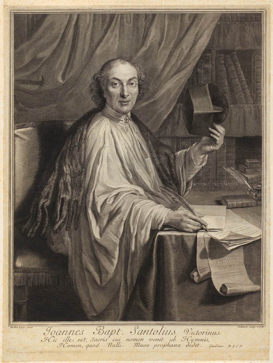 Porträtt av Gerbrand van Leeuwen av Gérard Edelinck