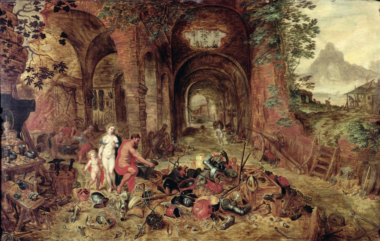 Eld (Vulcans smedja) av Gerard Hoet