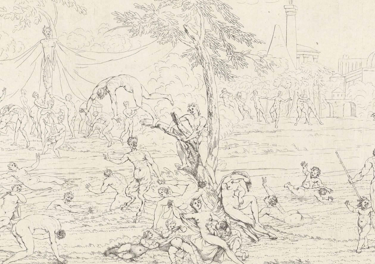 Badnymfer och Bacchanter The Lives of the Bacchantes (serietitel) av Gerard Melder