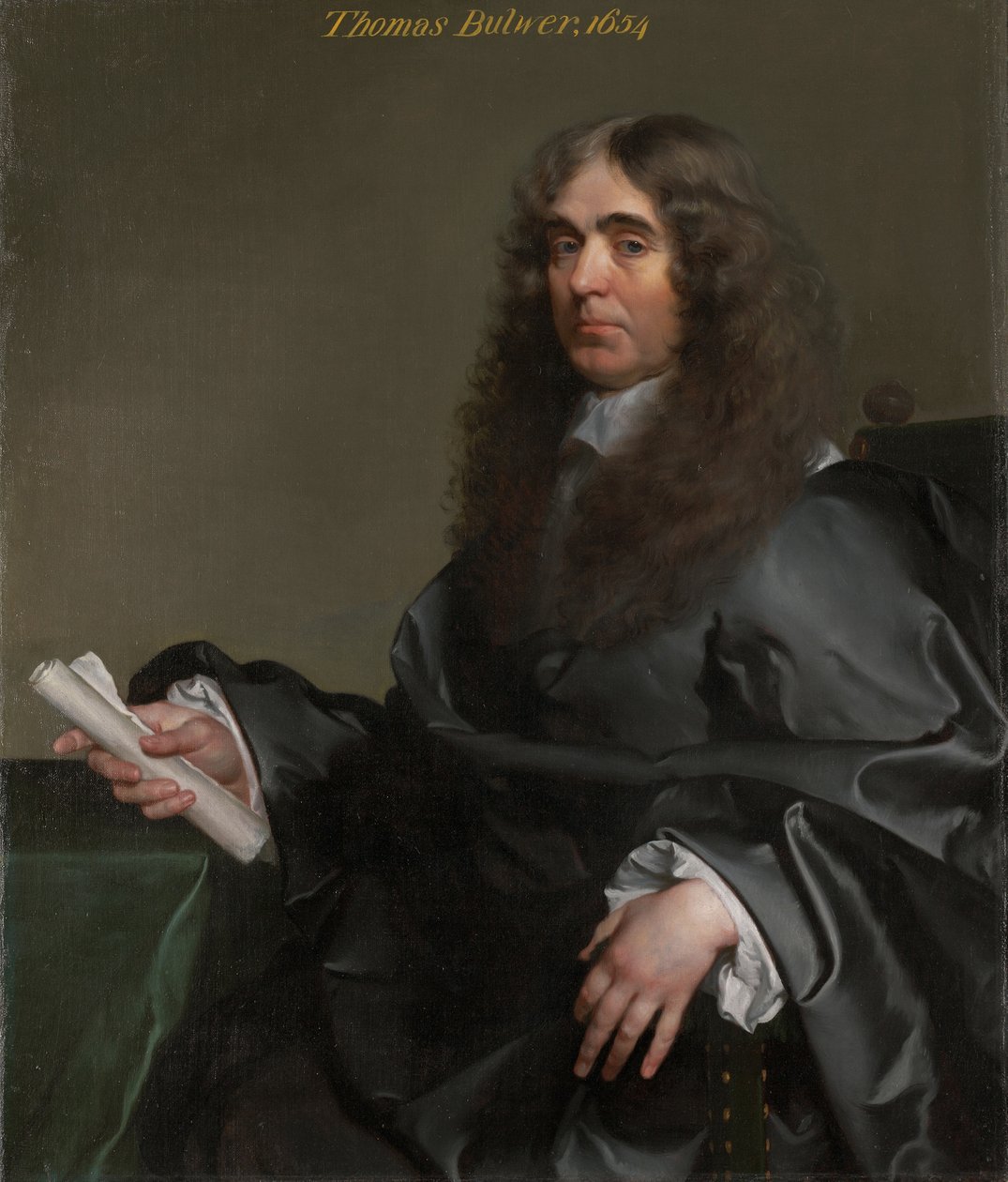Porträtt av Thomas Bulwer av Gerard Soest