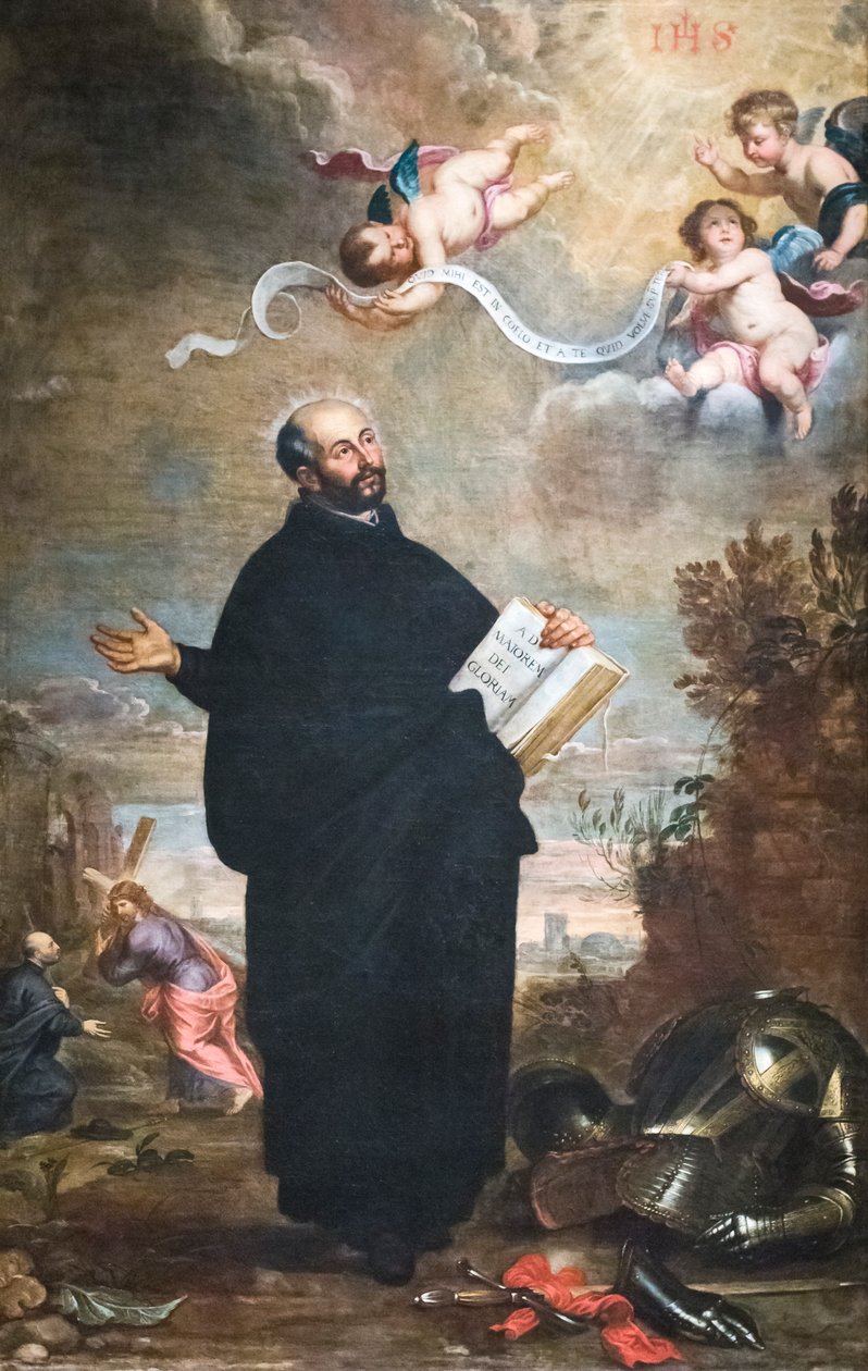Sankt Ignatius av Loyola av Gerard & Wildens Jan (1586 1653) Seghers