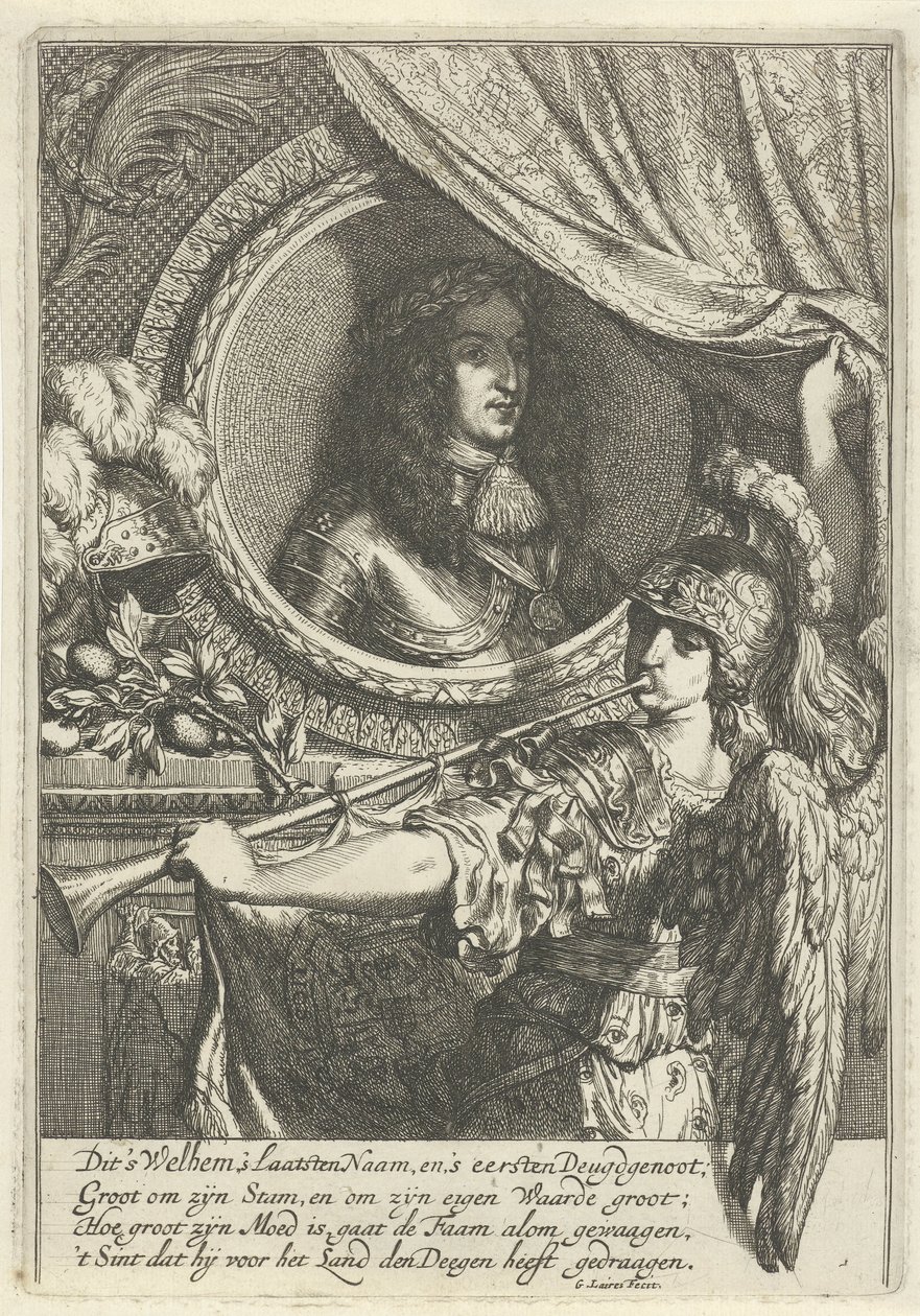 Porträtt av prins William III av Gerard de Lairesse
