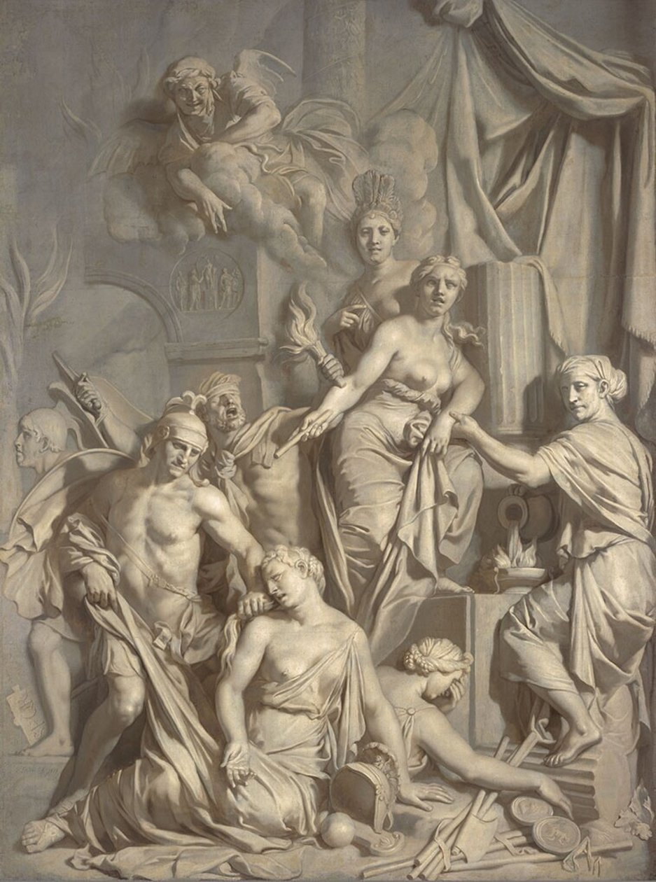 Tronens Rom av Gerard de Lairesse