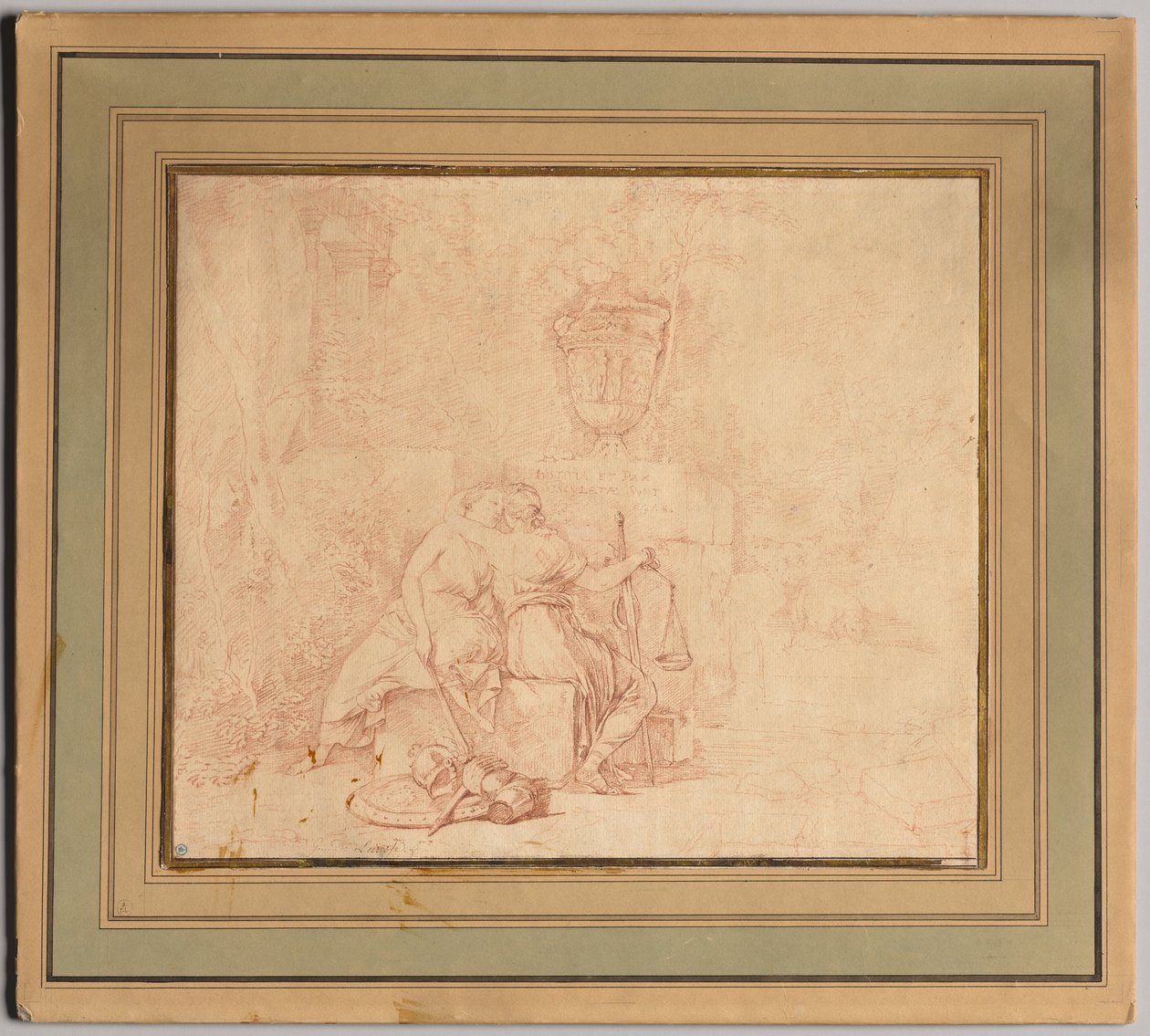 Kyssen av fred och rättvisa, efter 1654. av Gerard de Lairesse