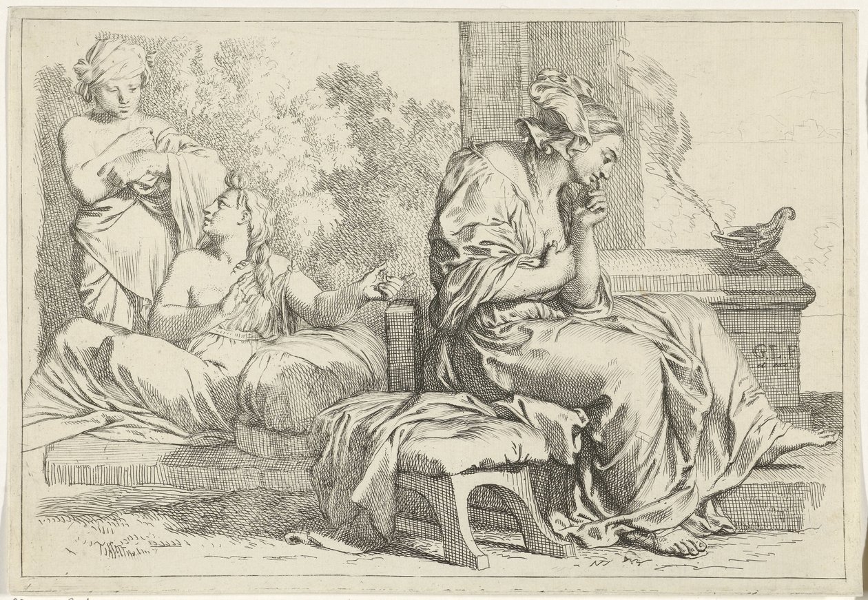 Tystnad och pratsamhet av Gerard de Lairesse