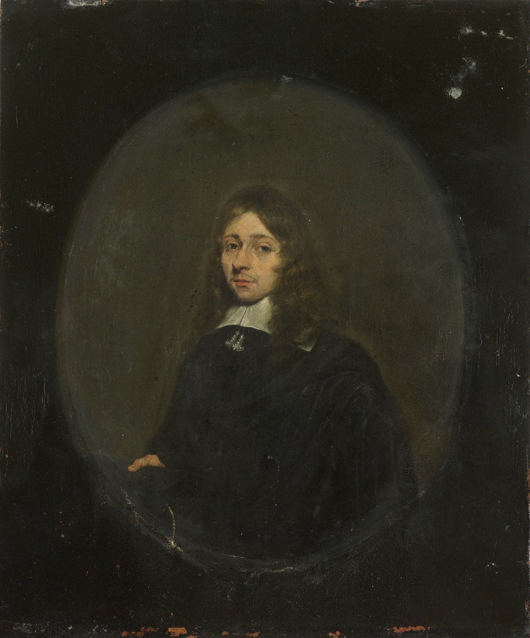 Porträtt av en man av Gerard ter Borch (II)