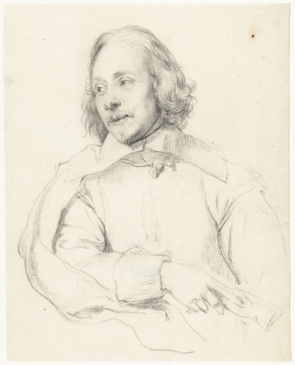 Porträtt av Robert van Voerst av Gerard ter Borch (II)