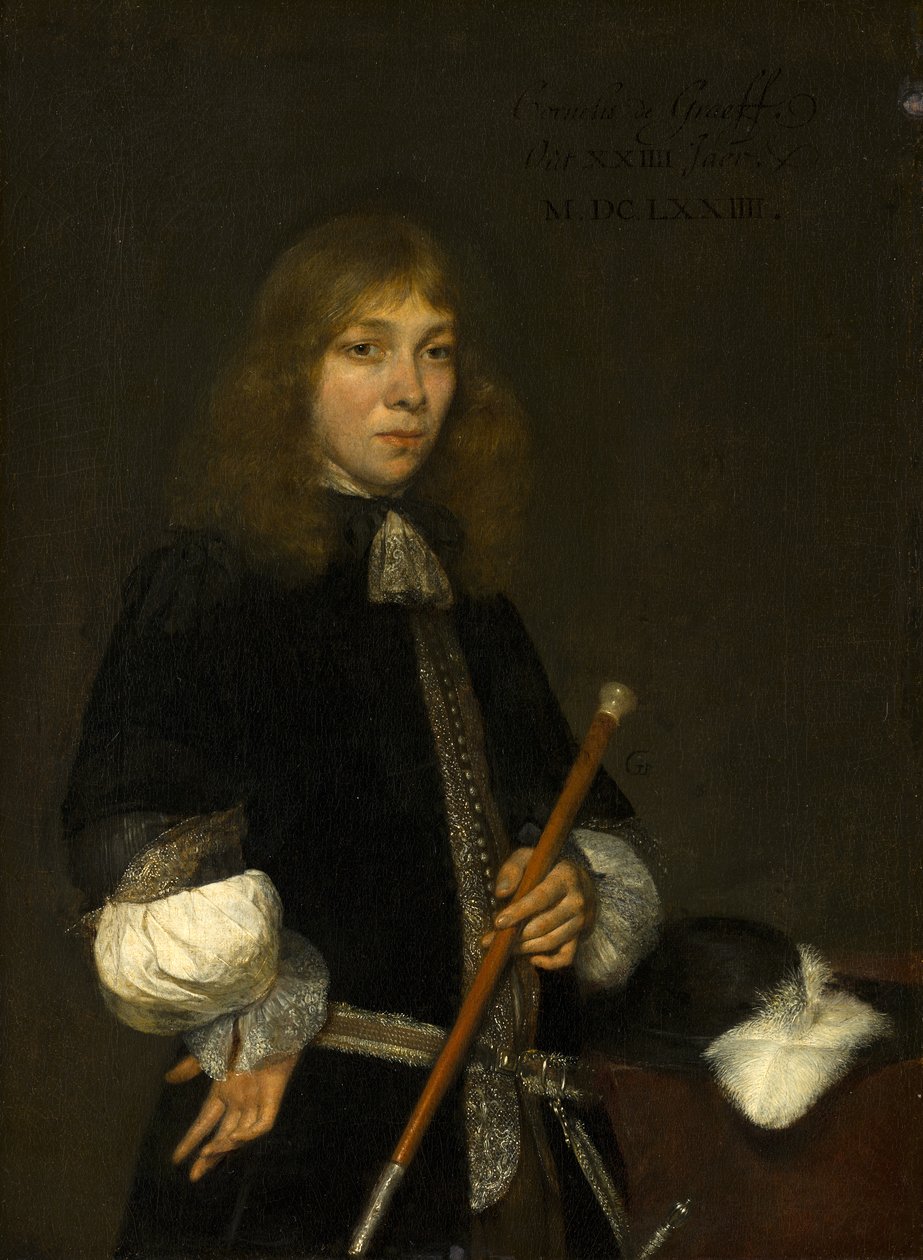 Porträtt av Cornelis de Graeff (1650-1678) av Gerard ter Borch